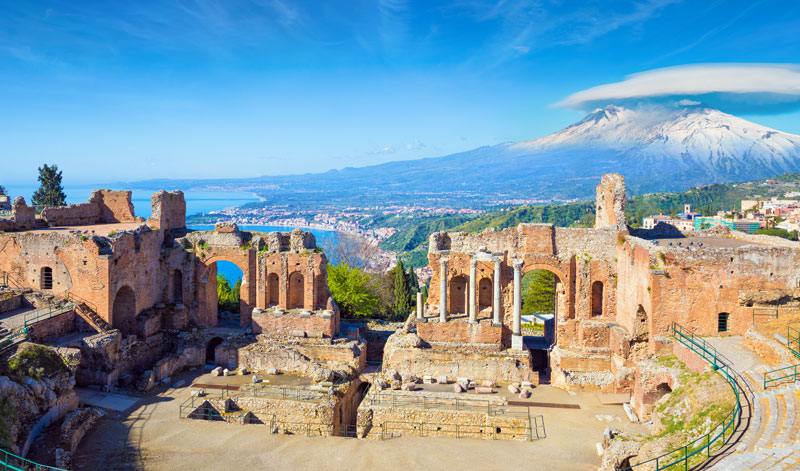 Visit to Taormina and Mount Etna
